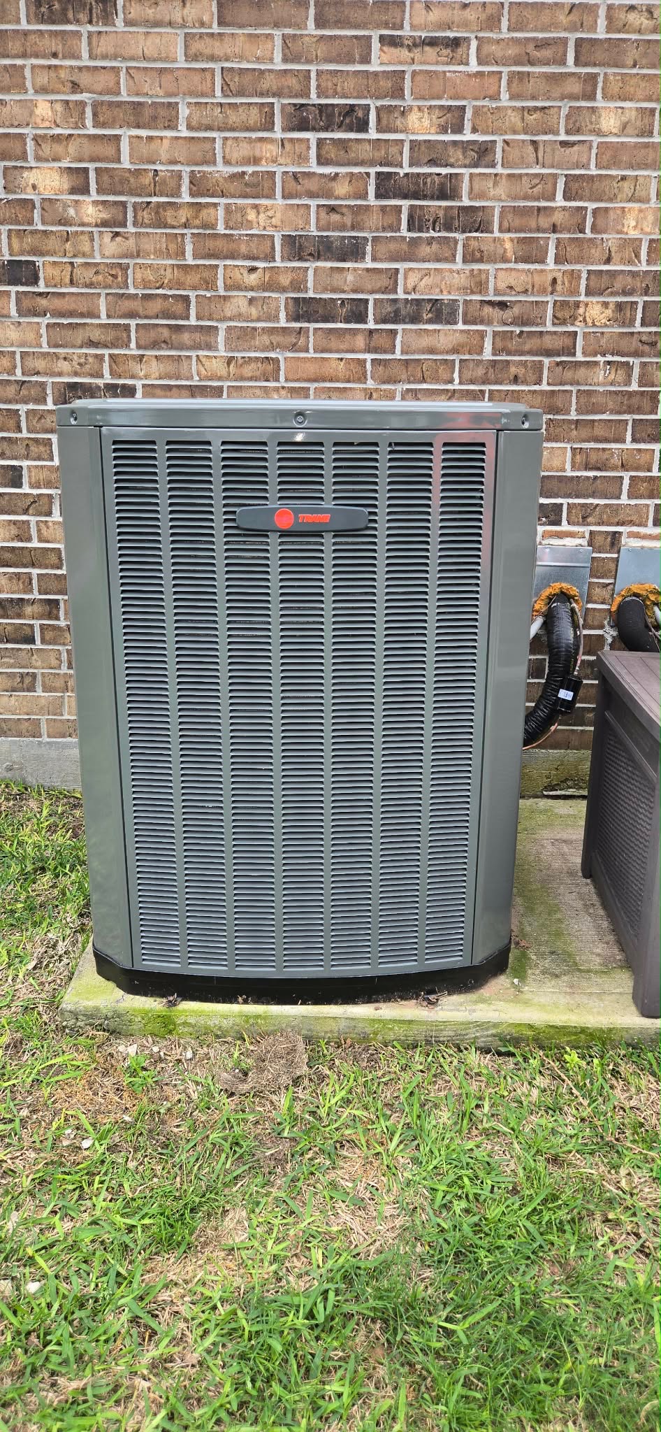 HVAC repair or installation detail