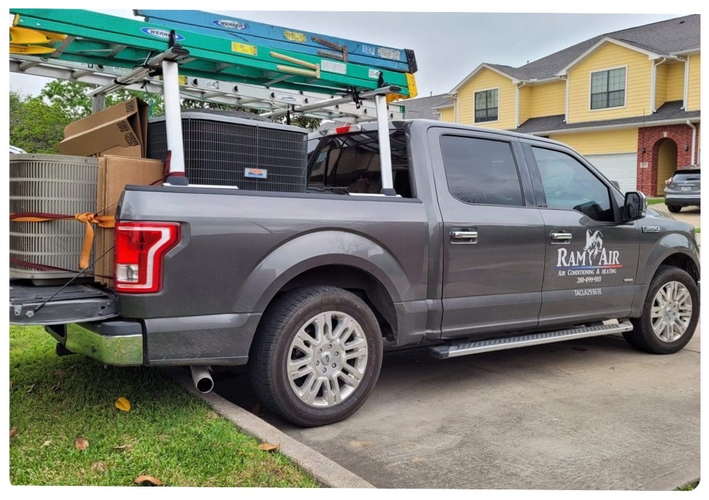 Ram Air Air Conditioning & Heating service vehicle